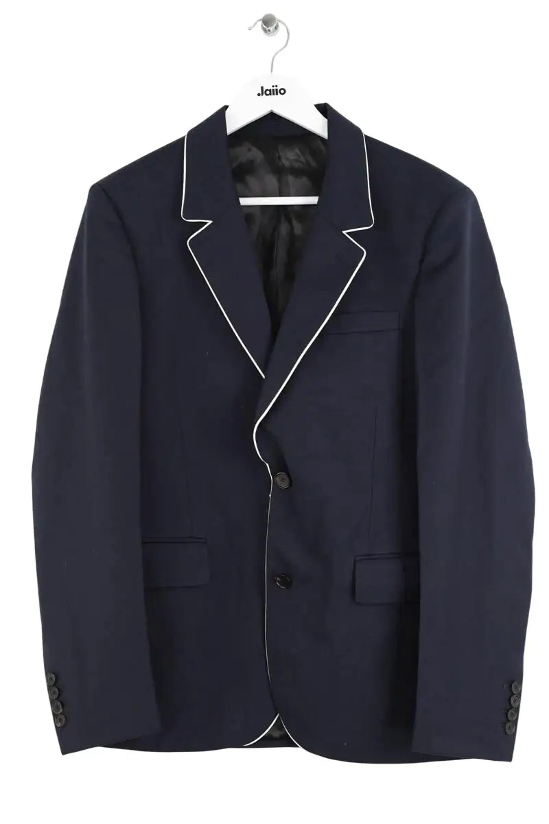 Veste Sandro Marine en Laine, taille M - Seconde Main