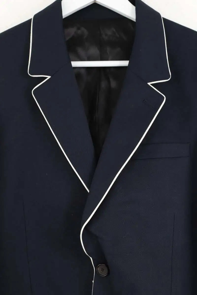 Veste Sandro Marine en Laine