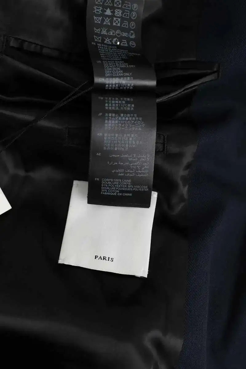 Veste Sandro Marine en Laine