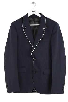 Veste Sandro Marine en Laine, taille M - Seconde Main