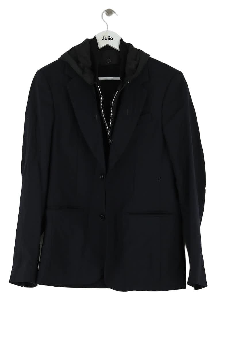 Veste Sandro Marine en Laine, taille S - Seconde Main