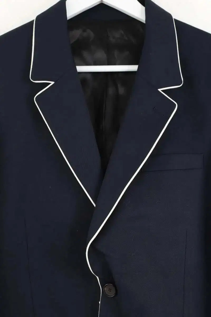 Veste Sandro Marine en Laine