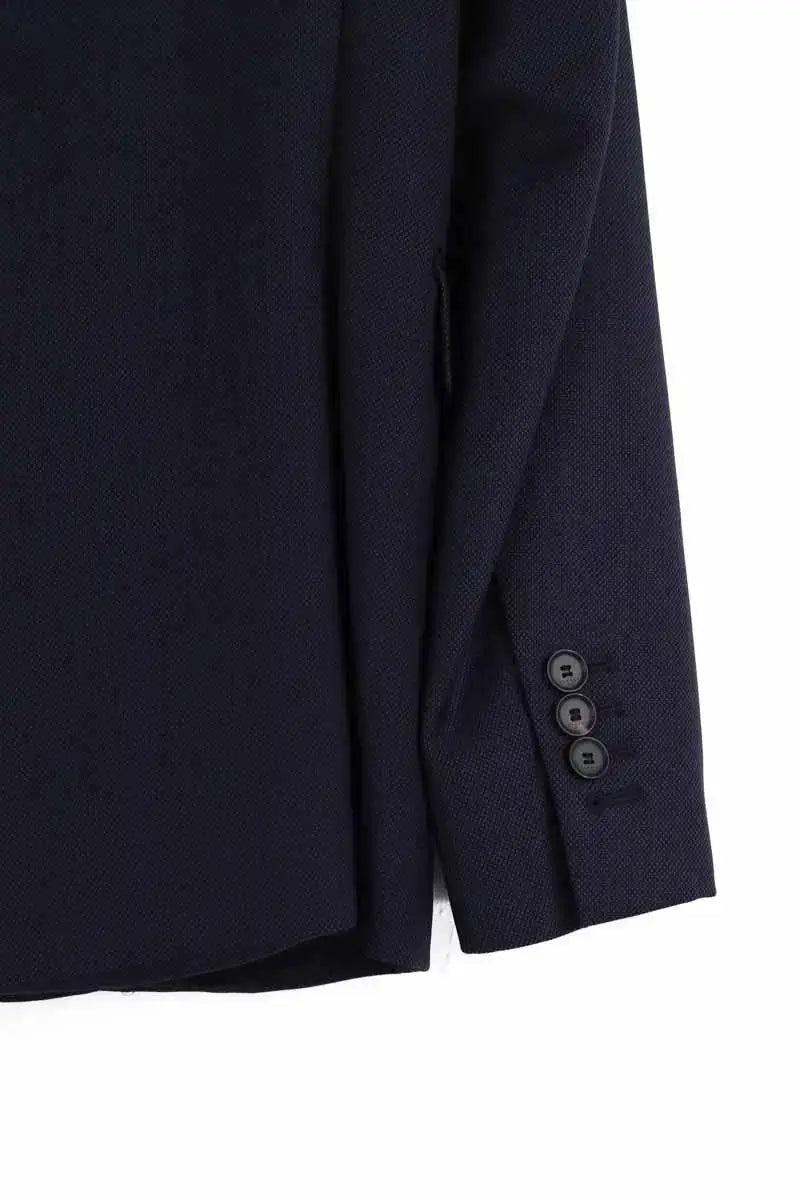 Veste Sandro Marine en Laine