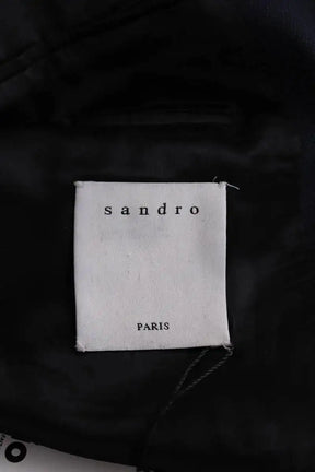 Veste Sandro Marine en Laine