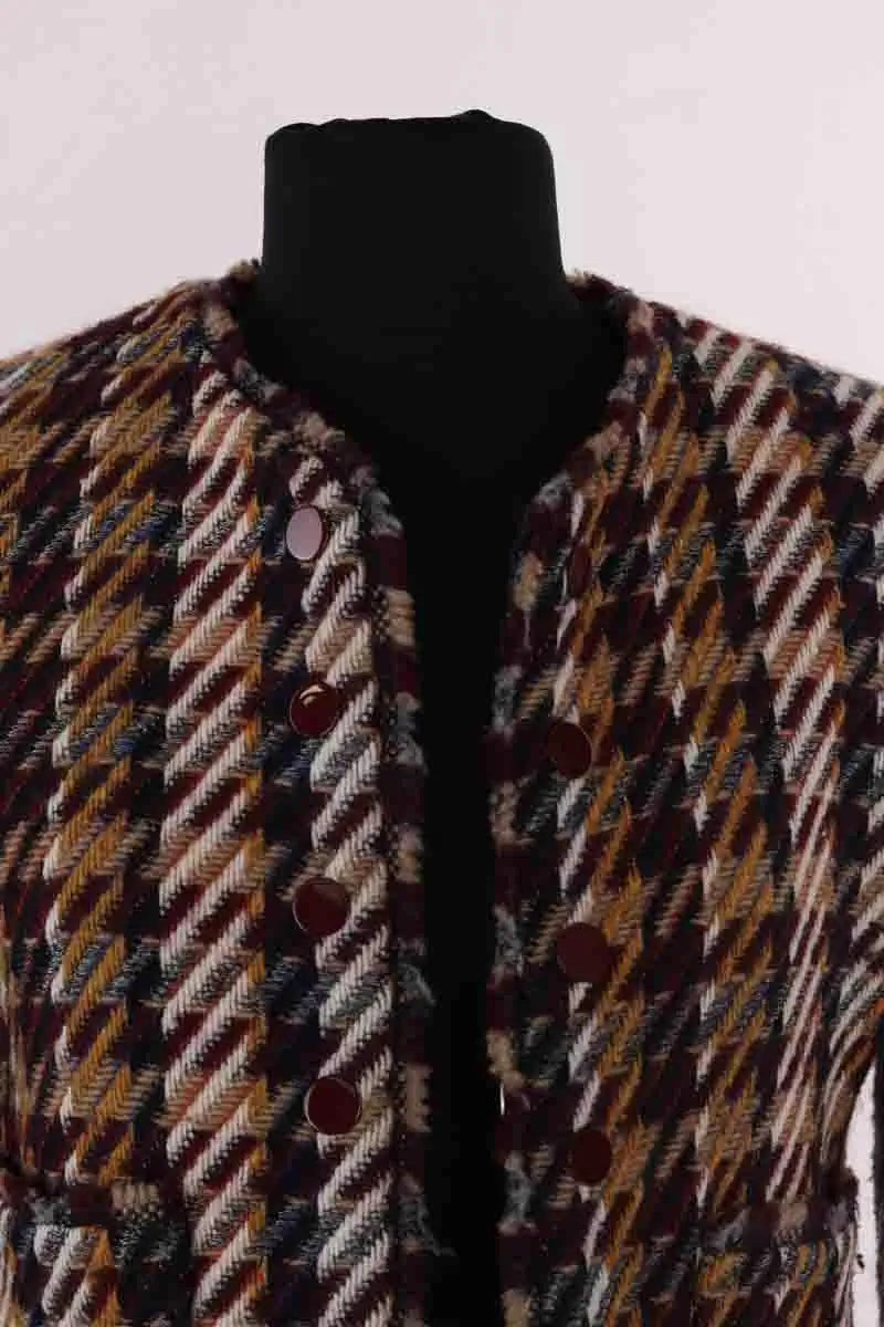Veste Sandro Multicolore en Laine