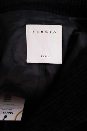 Veste Sandro Noir en Coton