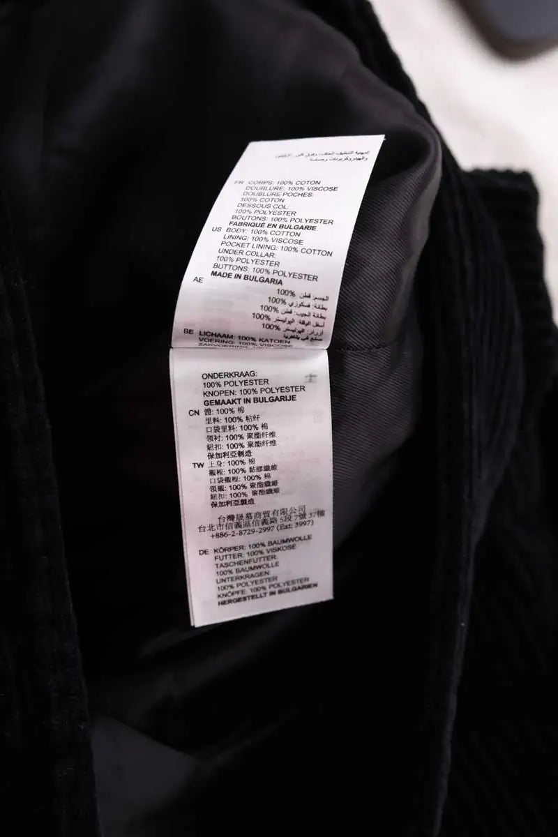 Veste Sandro Noir en Coton