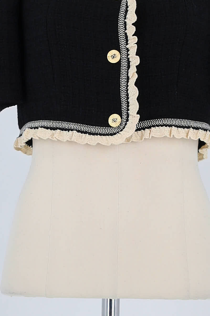 Veste Sandro Noir en Coton