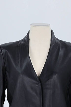 Veste Sandro Noir en Cuir