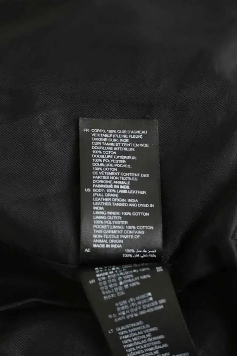 Veste Sandro Noir en Cuir