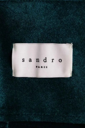 Veste Sandro Noir en Cuir