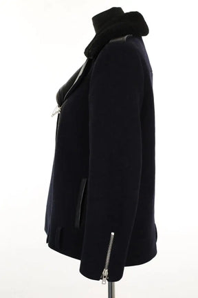 Veste Sandro Noir en Laine
