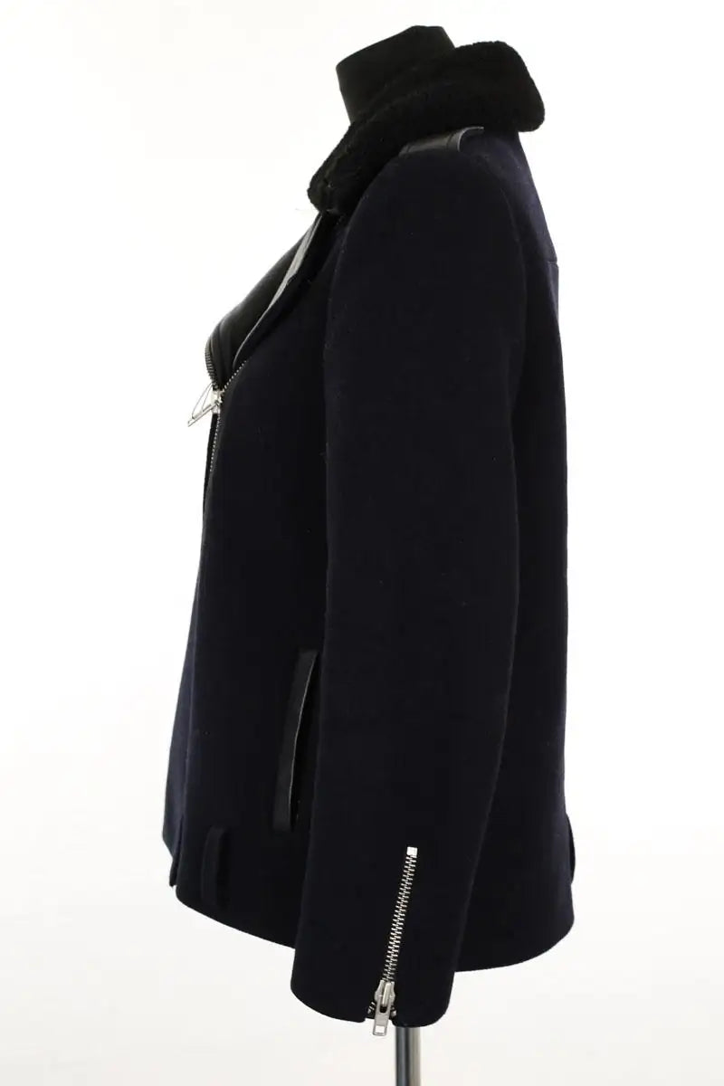 Veste Sandro Noir en Laine