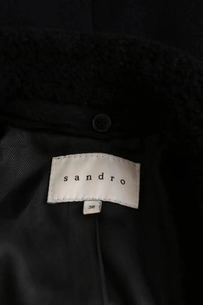 Veste Sandro Noir en Laine