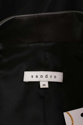 Veste Sandro Noir en Laine