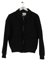 Veste Sandro Noir en Laine, taille S - Seconde Main