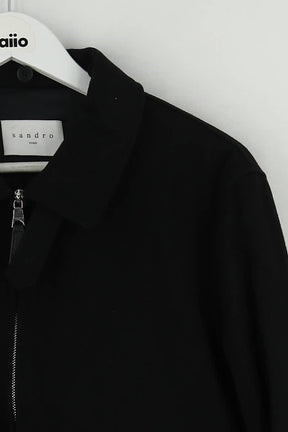 Veste Sandro Noir en Laine