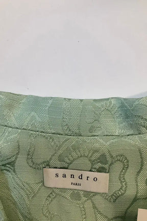 Veste Sandro Vert en Viscose