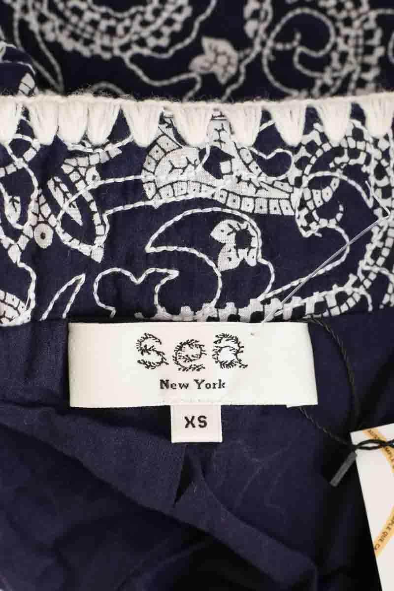Veste Sea Bleu en Coton