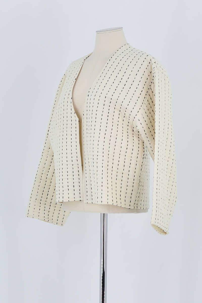 Veste Sessun Beige en Coton