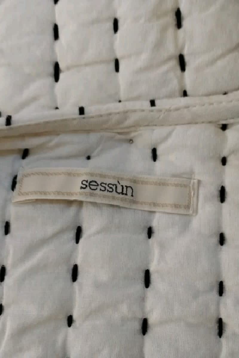 Veste Sessun Beige en Coton