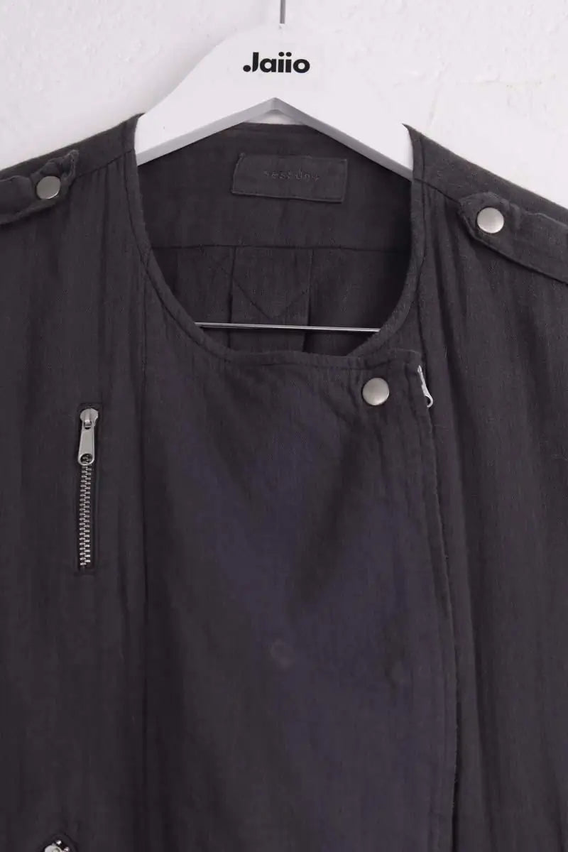 Veste Sessun Gris en Coton