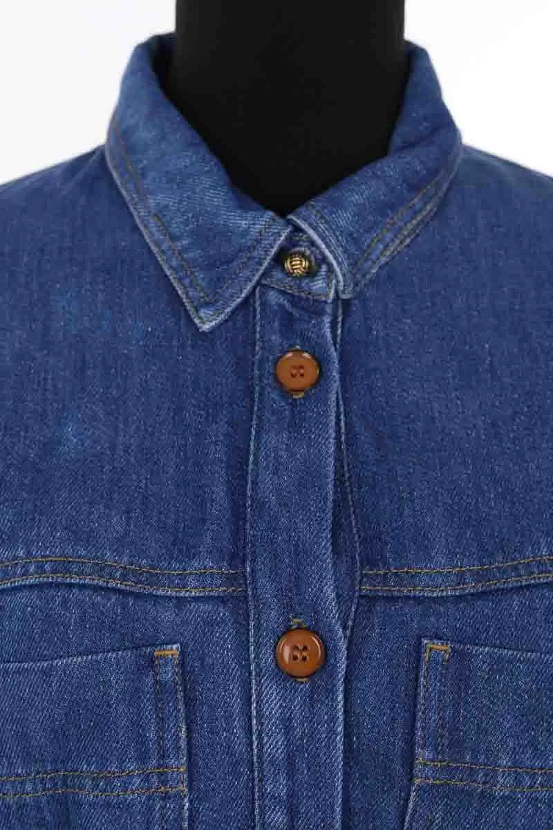 Veste Sessun Leone Bleu en Coton