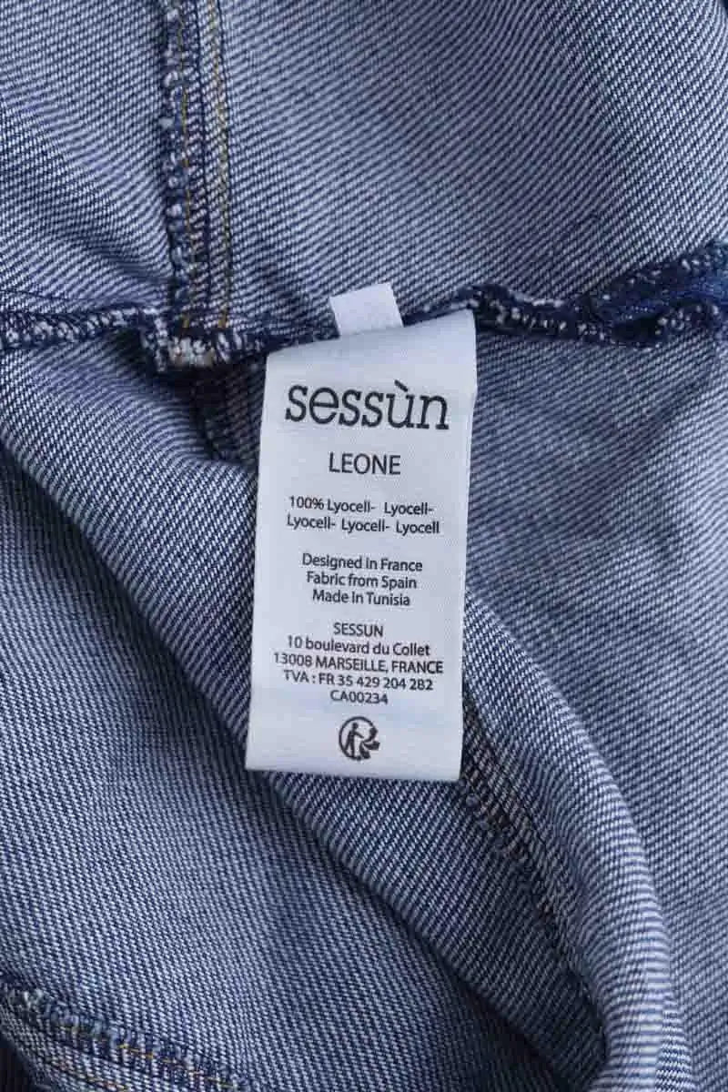 Veste Sessun Leone Bleu en Coton