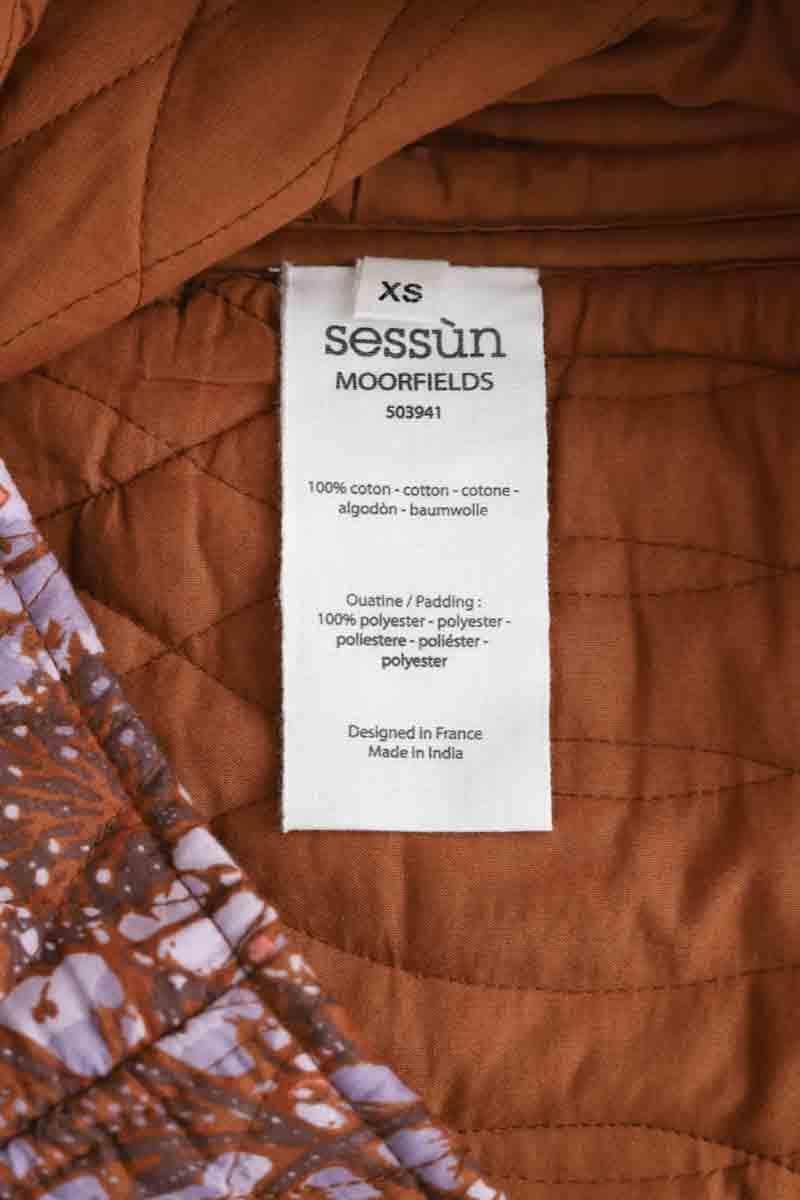 Veste Sessun MOORFIELDS Marron en Coton