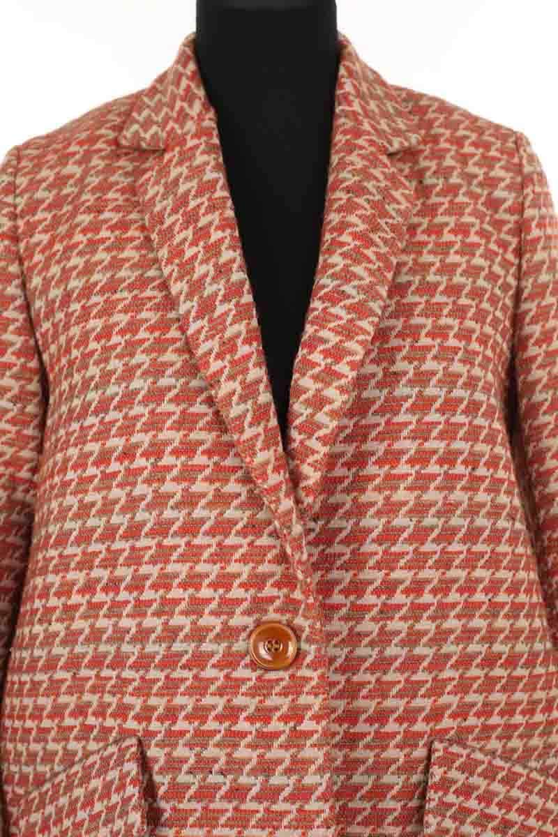 Veste Sessun Nadul Rouge en Polyester