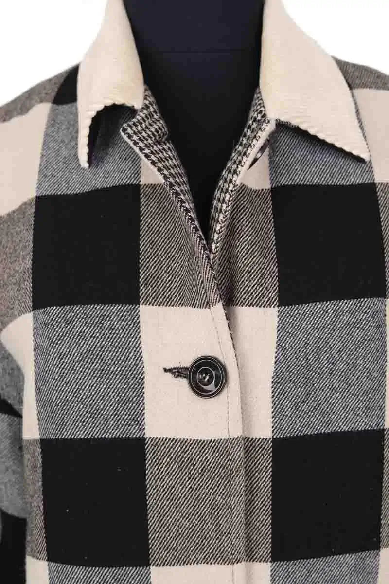 Veste Sessun Serpicoq Noir en Coton