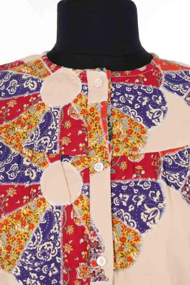 Veste Sézane Ballia Multicolore en Coton