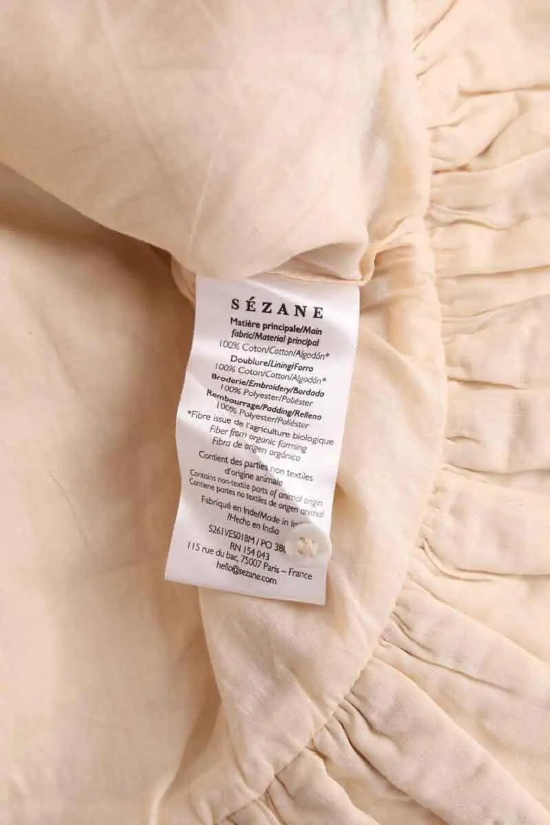 Veste Sézane Ballia Multicolore en Coton