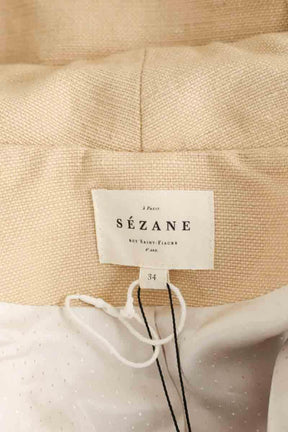 Veste Sézane Beige en Coton