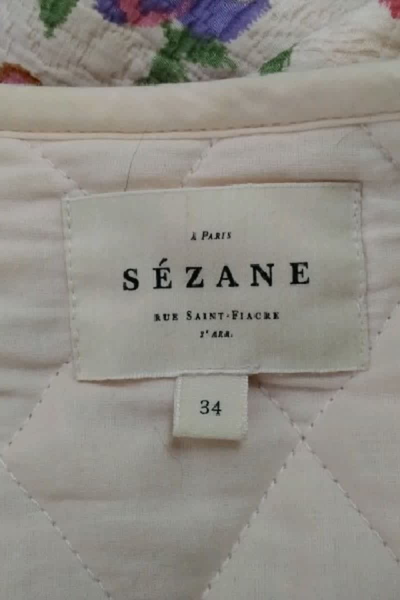 Veste Sézane Beige en Coton