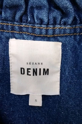 Veste Sézane Bleu en Coton