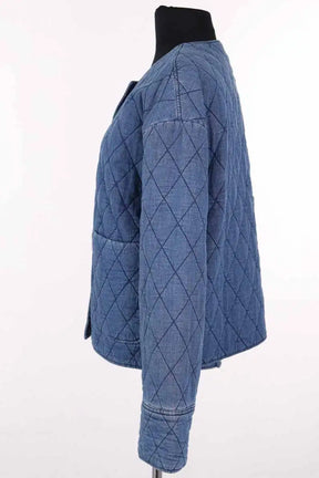 Veste Sézane Bleu en Coton