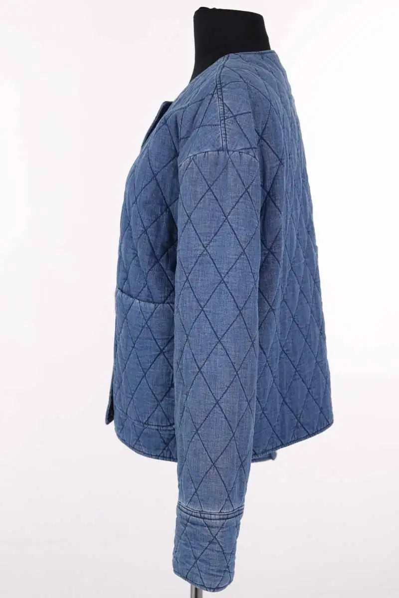 Veste Sézane Bleu en Coton