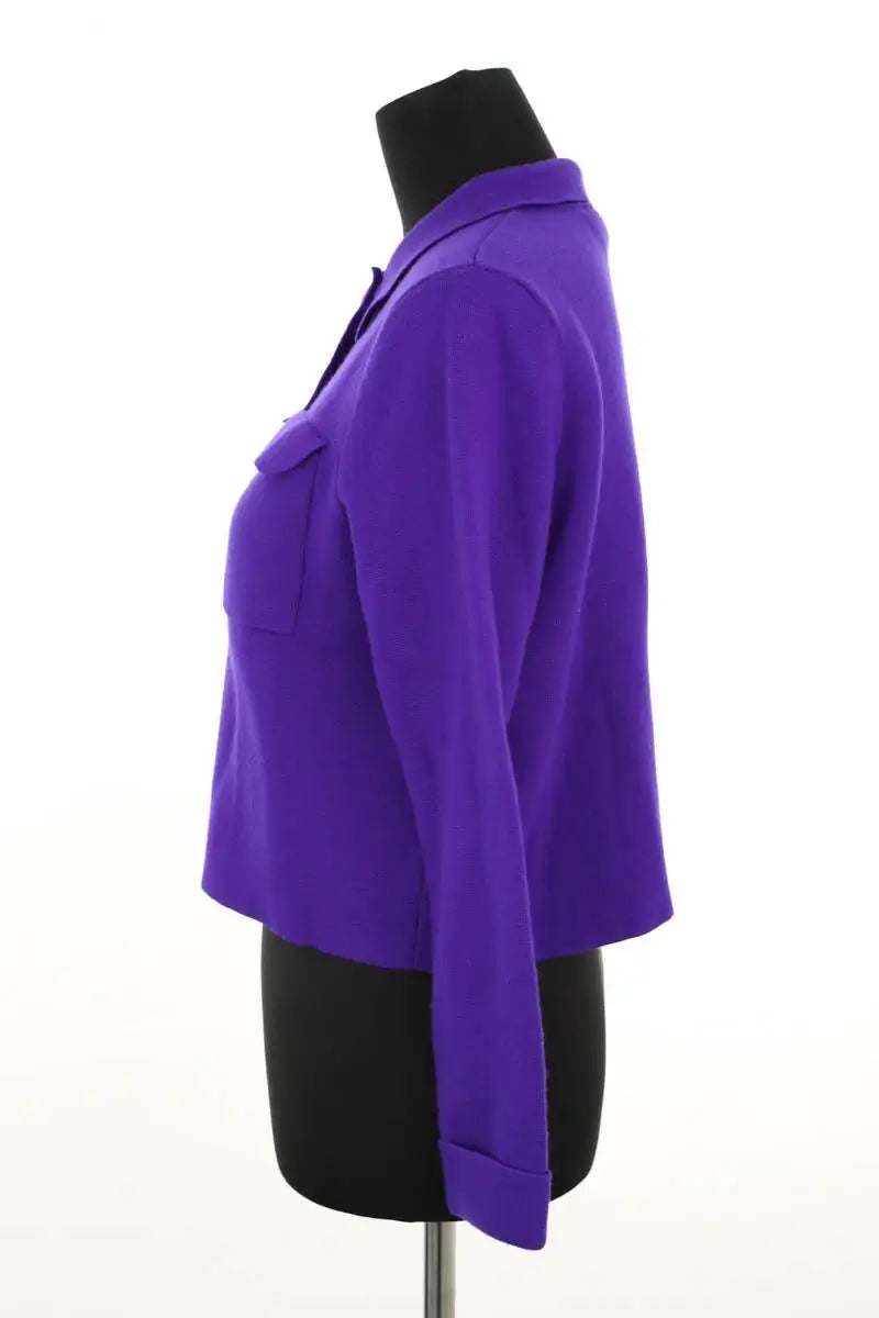 Veste Sézane Bleu en Laine