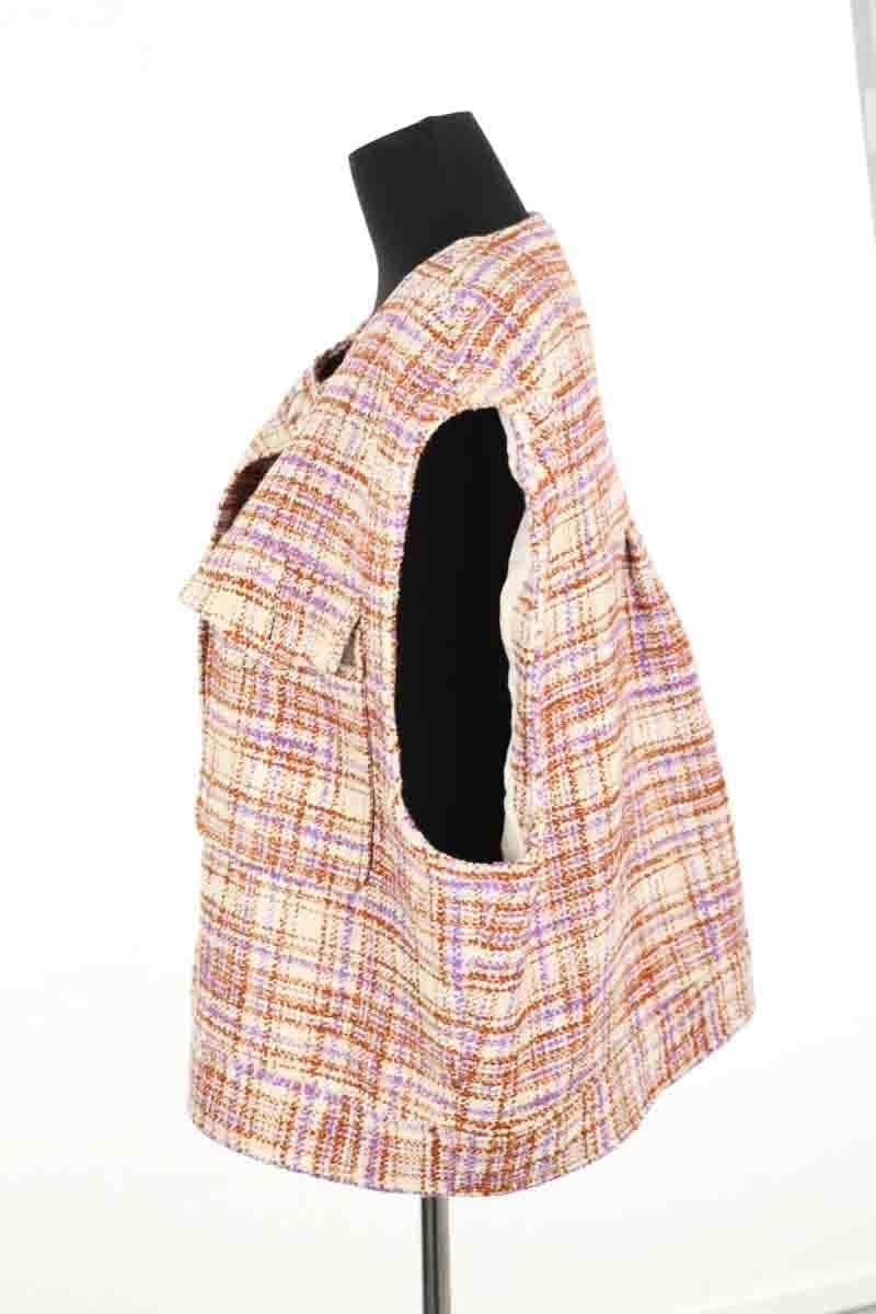 Veste Sézane Ecru en Polyester