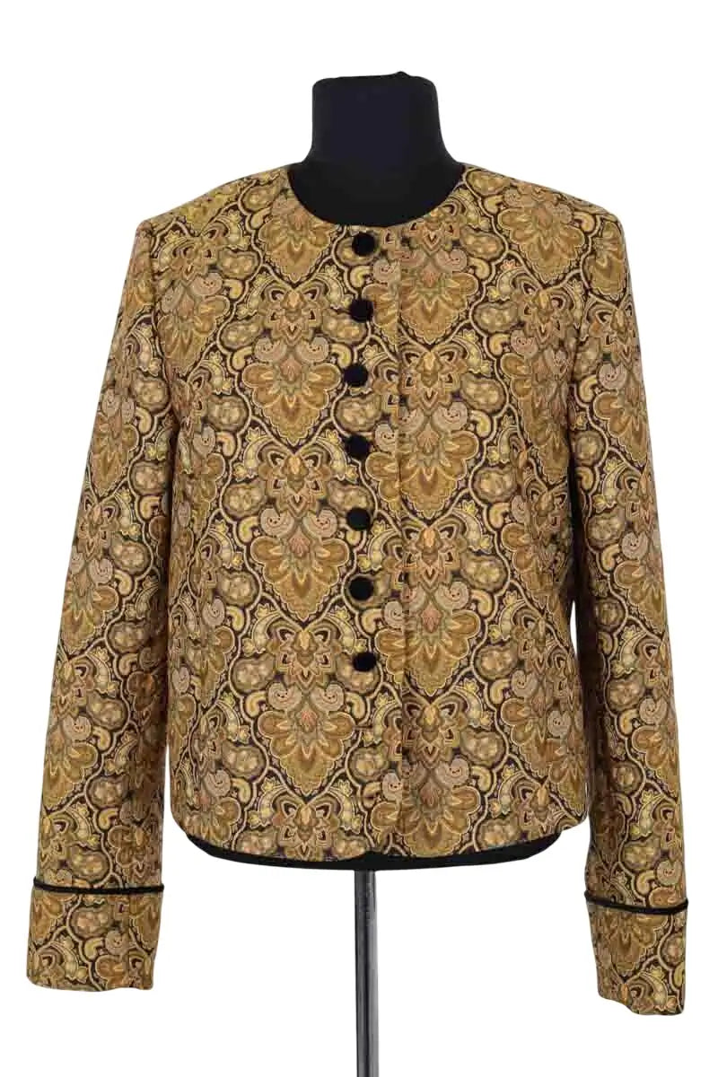 Veste Sézane Jaune en Synthétique, taille M - Seconde Main