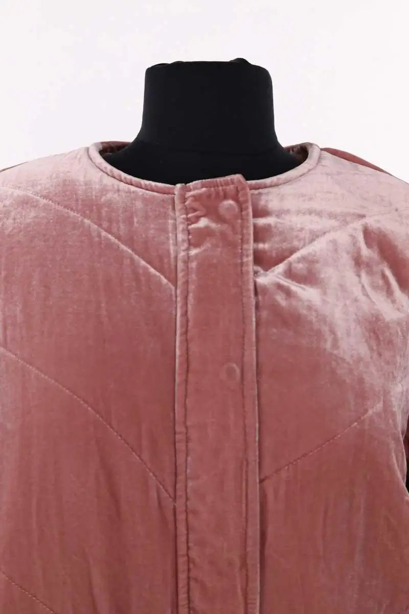 Veste Sézane Rose en Viscose