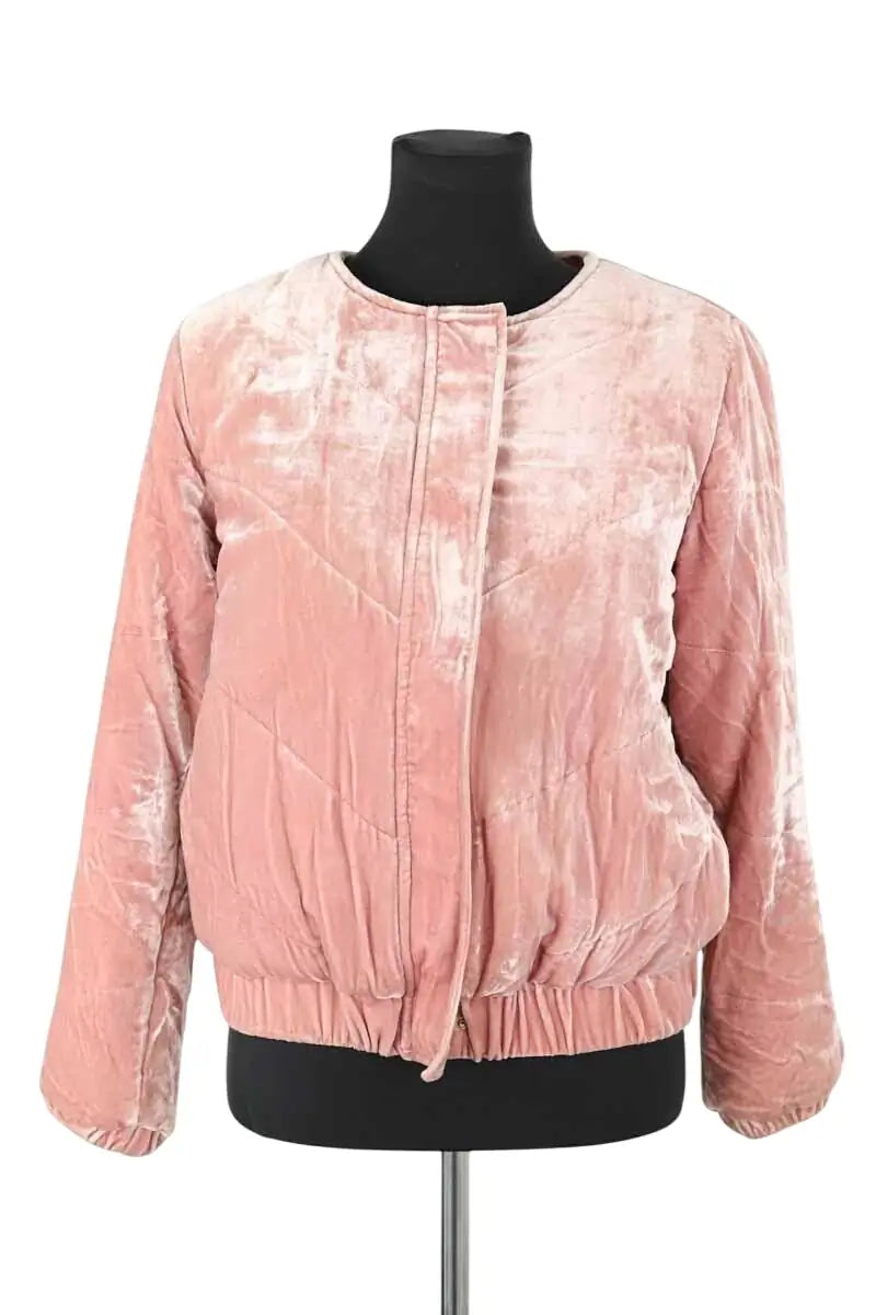 Veste Sézane Rose en Viscose, taille S - Seconde Main