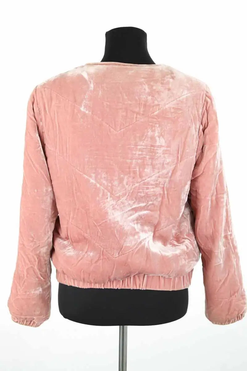 Veste Sézane Rose en Viscose