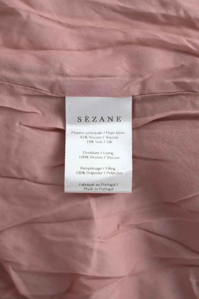 Veste Sézane Rose en Viscose