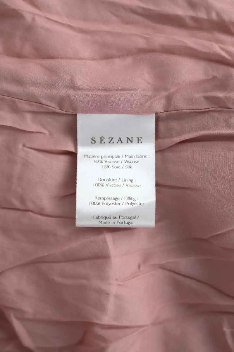Veste Sézane Rose en Viscose