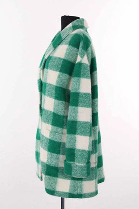 Veste Sézane Vert en Laine