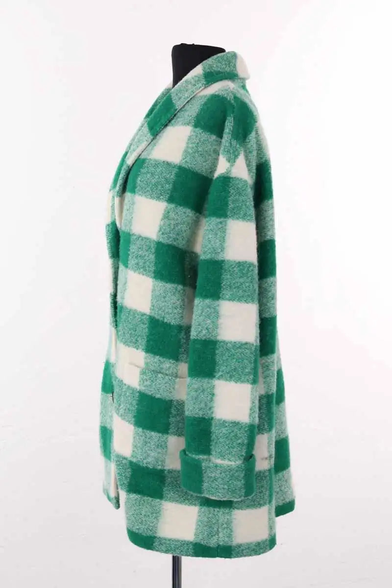 Veste Sézane Vert en Laine