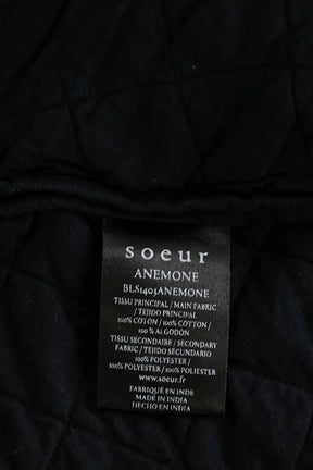 Veste Soeur Anemone Noir en Coton