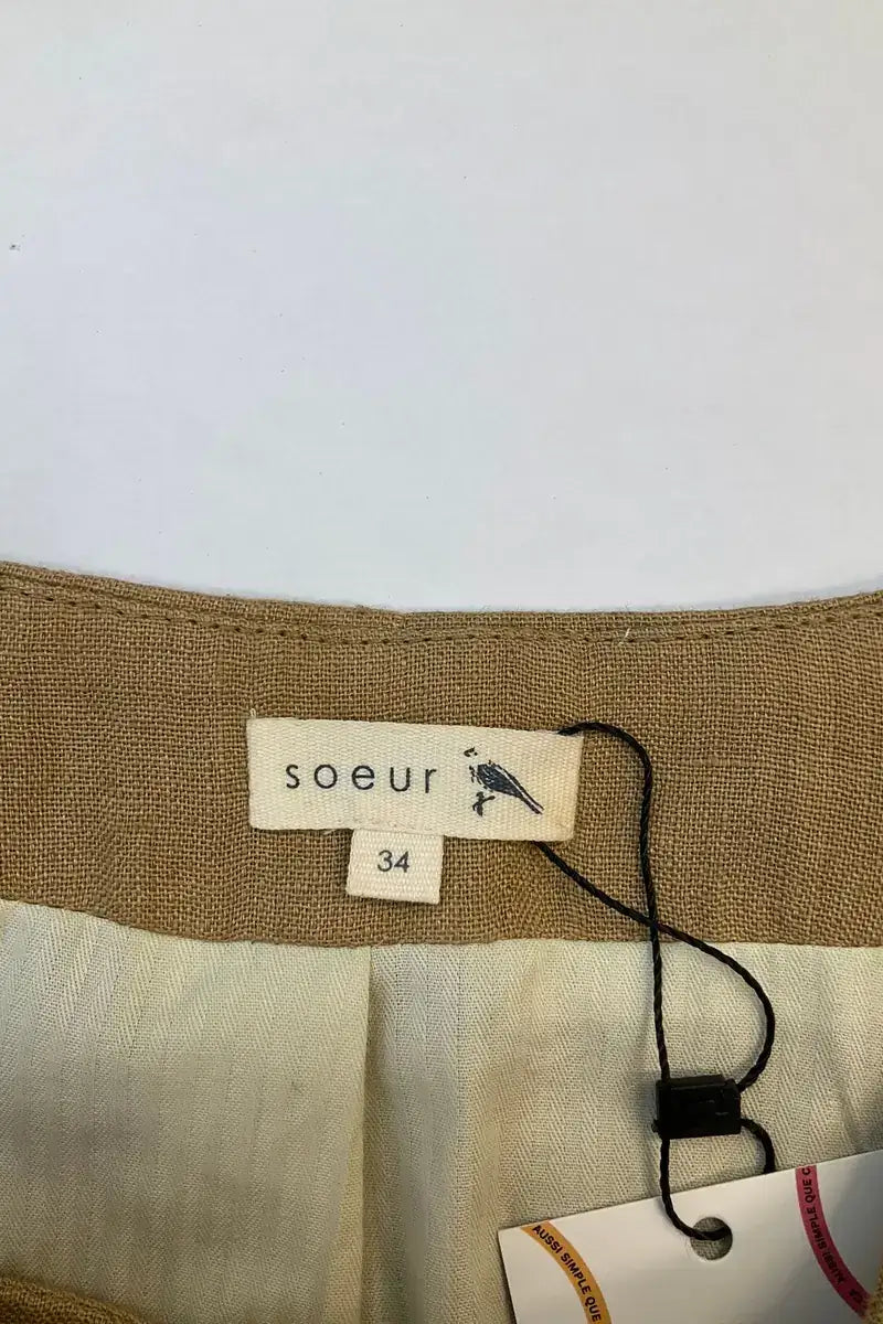 Veste Soeur Beige en Lin